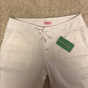 NWT Lilly Pulitzer Linen Pants